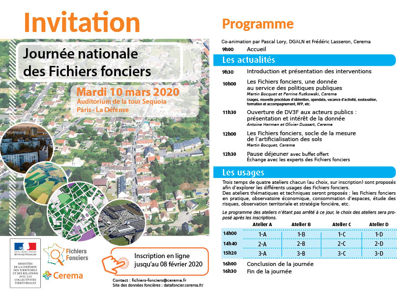 Invitation et inscription