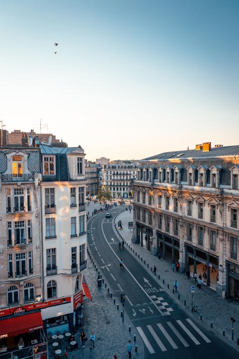 Rues de Lille (Photo de Guillaume Hankenne provenant de Pexels)