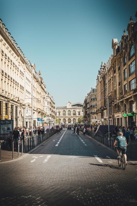Rue lilloise (Photo de Guillaume Hankenne provenant de Pexels)